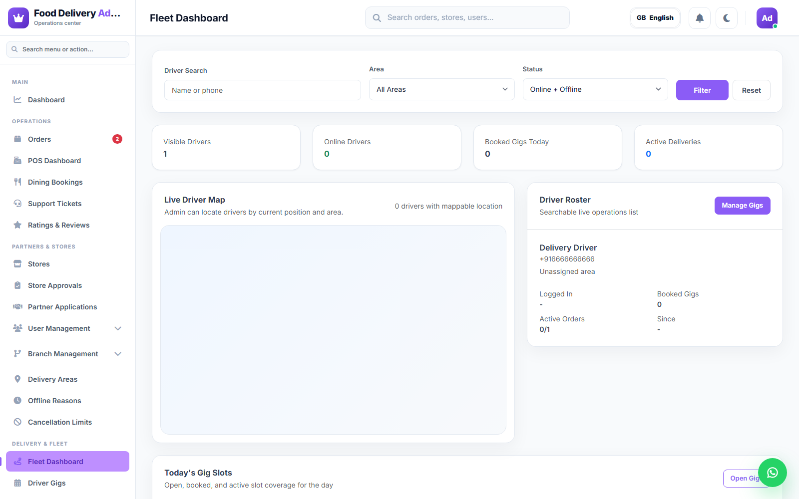 Fleet Dashboard